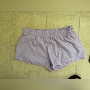 Nike Women's Light Purple Athletic Running Shorts
